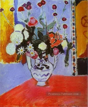 Henri Matisse œuvres - Bouquet Vase avec Deux Poignées fauvaire abstrait Henri Matisse